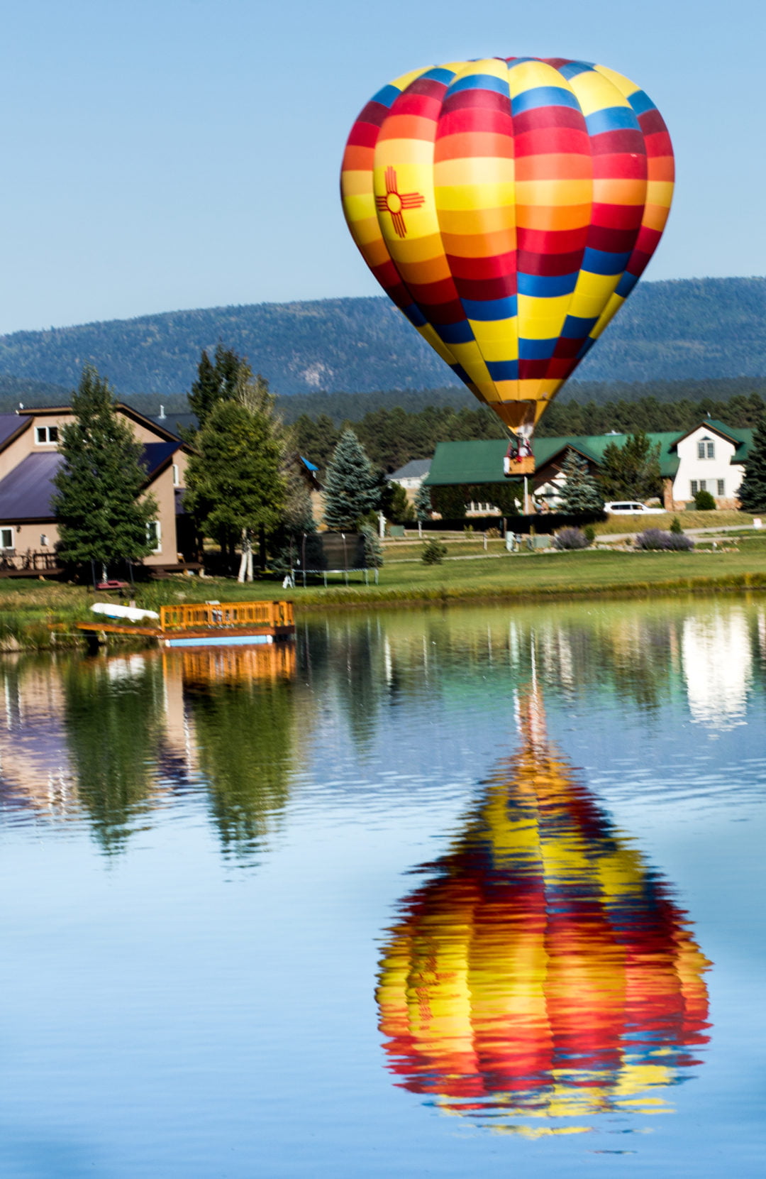 Pagosa Springs Colorfest Balloon Weekend!!! A River Runs Thru It