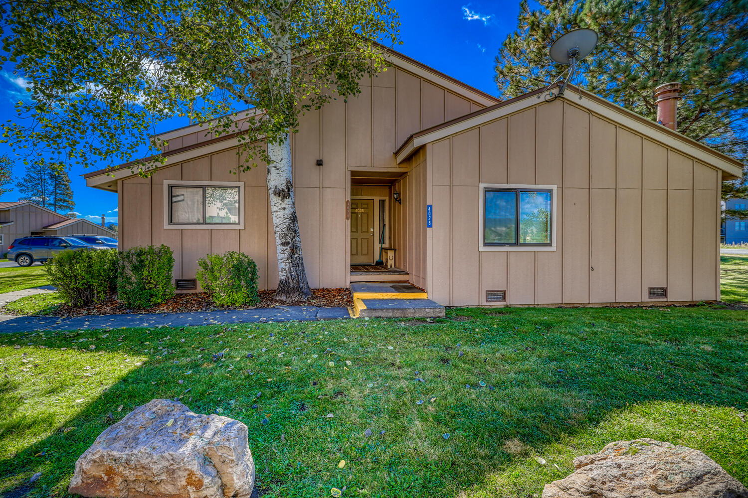Finca de Adobe condo in uptown Pagosa Springs, CO by A River Runs Thru It Vacation Rentals