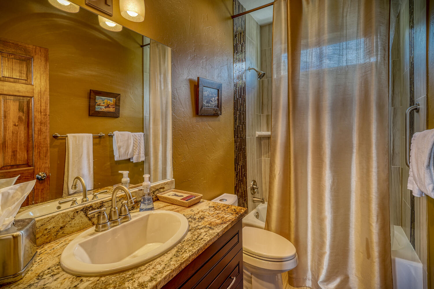 Bathroom at Eagle's View vacation home