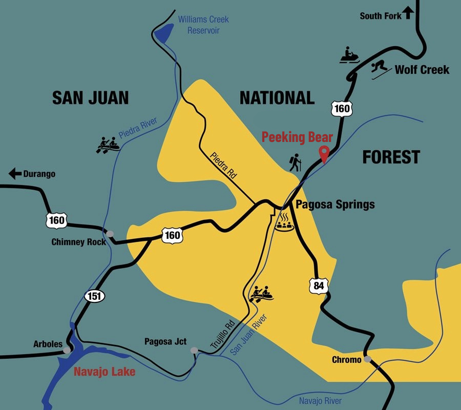The River Bend Location Map